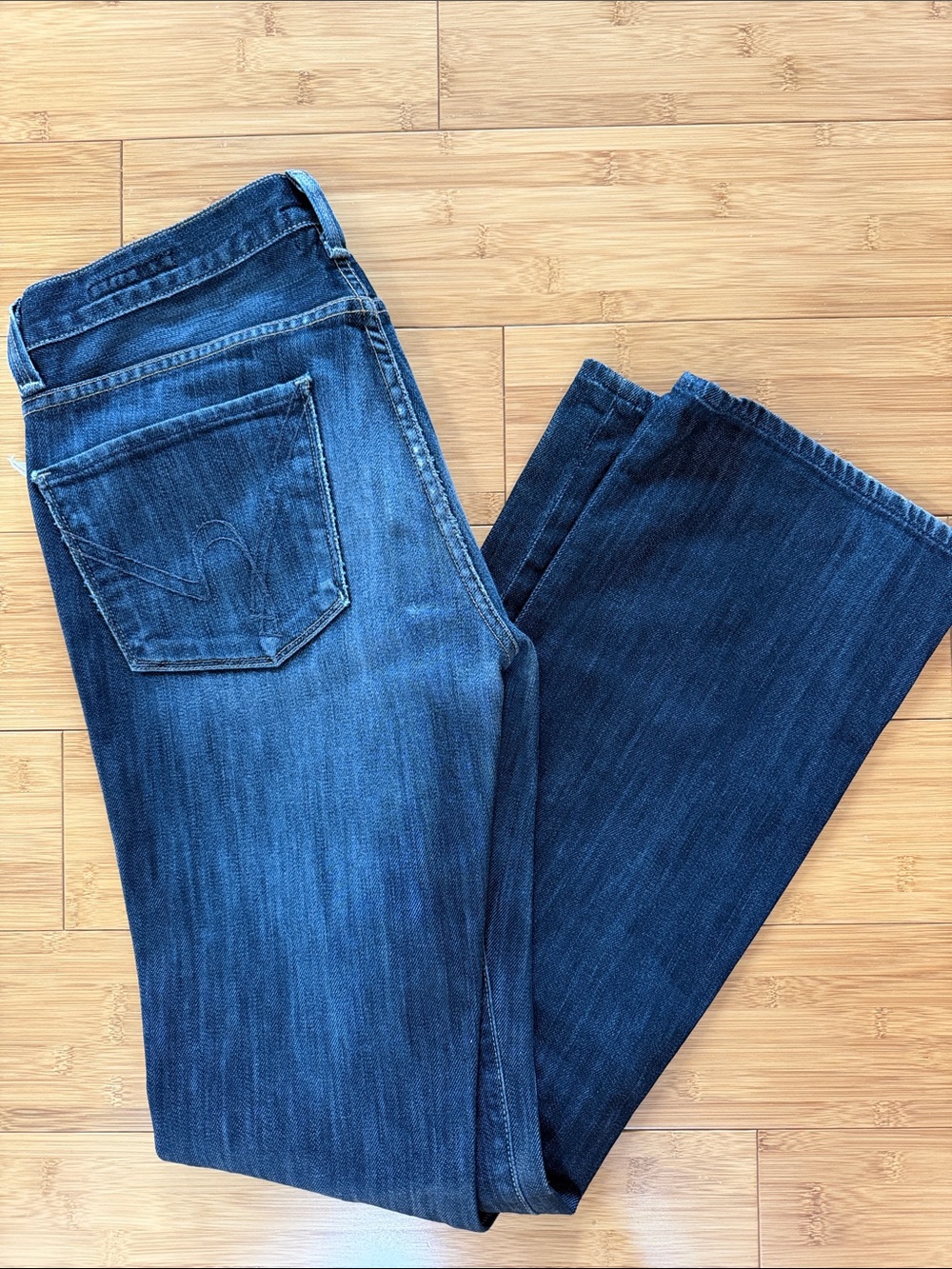Classic Men’s Dark Blue Jeans - Timeless Straight Leg